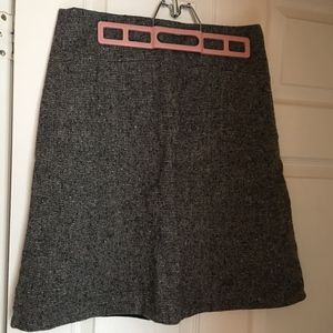 J. Crew Wool A-Line Skirt perfect for Fall/Winter!